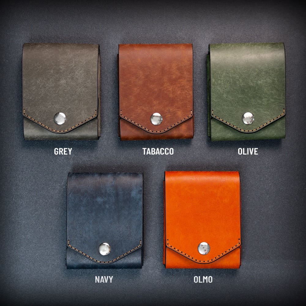 OXXEN No.97 Compact Wallet - Olive
