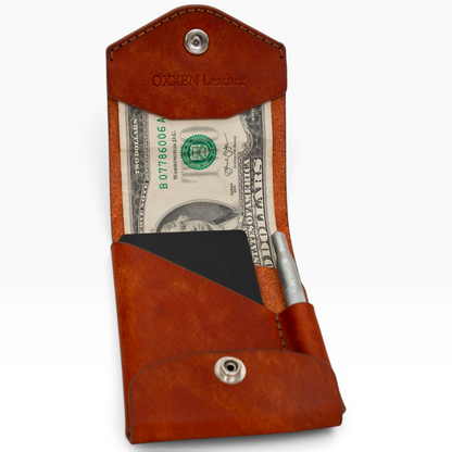 OXXEN No.97 Compact Wallet - Olmo