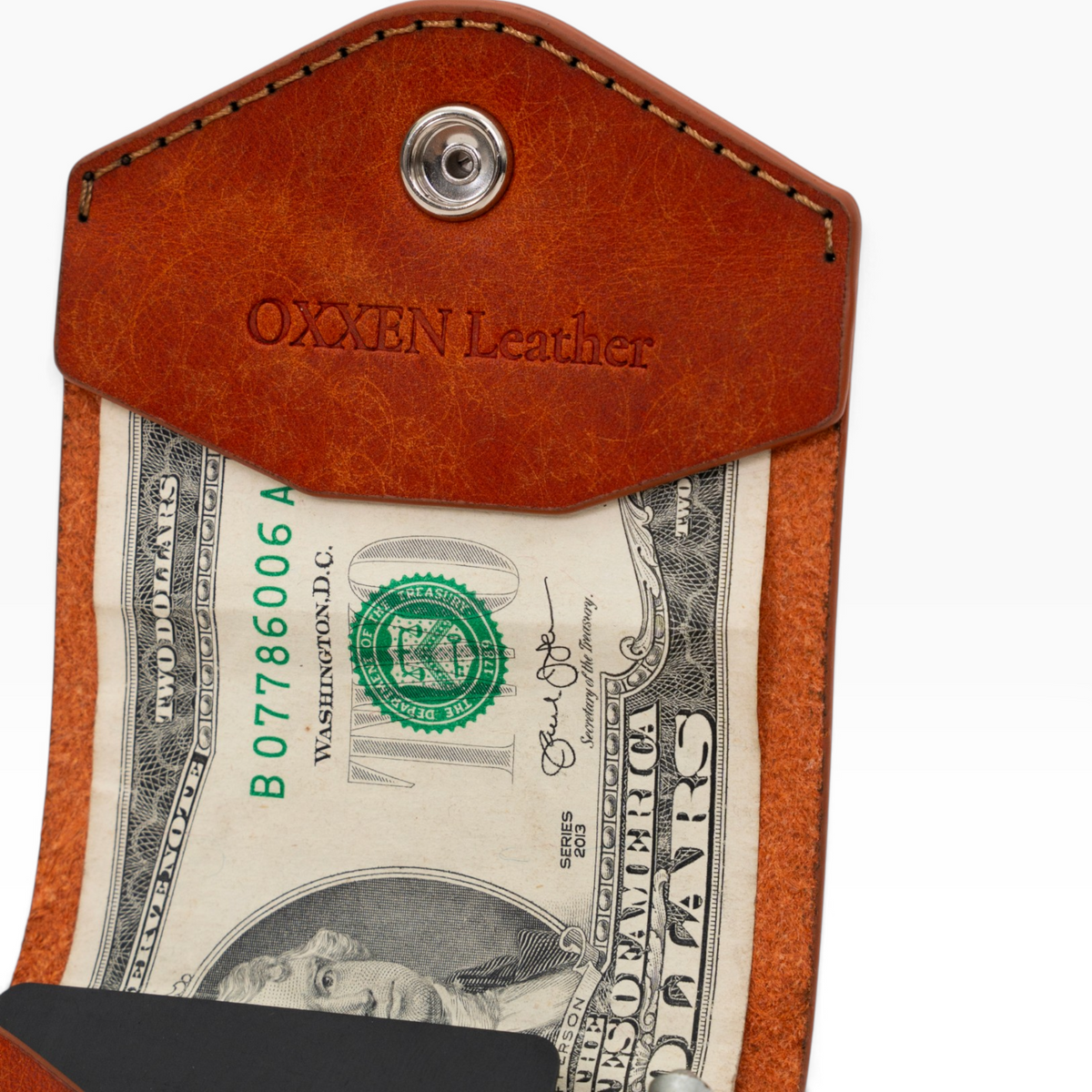 OXXEN No.97 Compact Wallet - Olmo