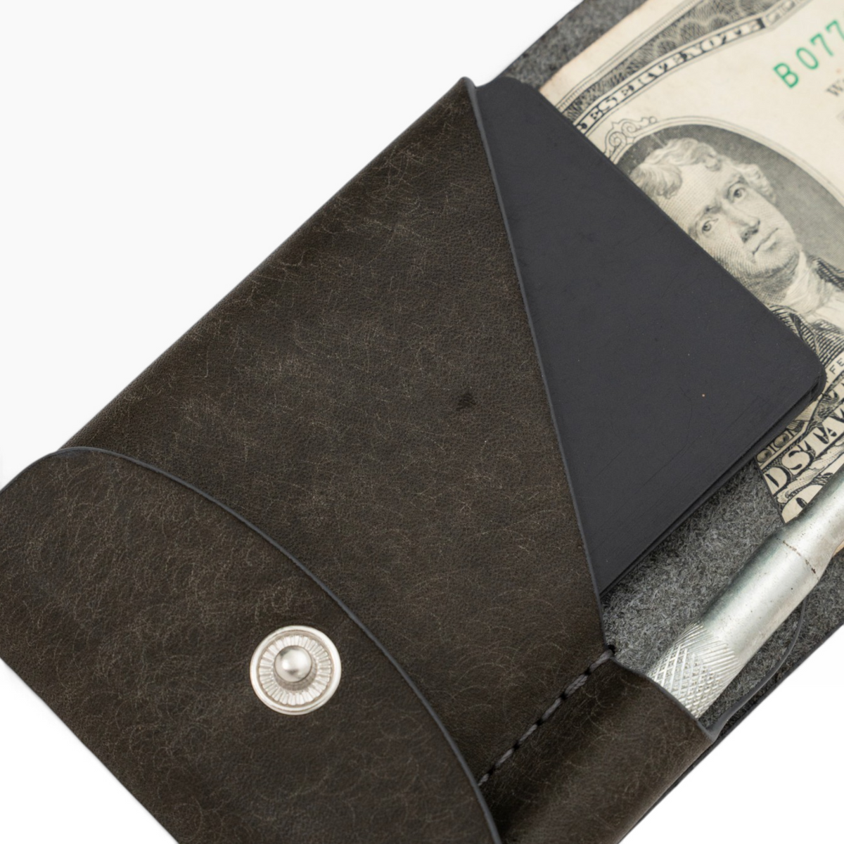 OXXEN No.97 Compact Wallet - Grey