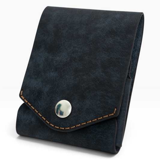 OXXEN No.97 Compact Wallet - Navy