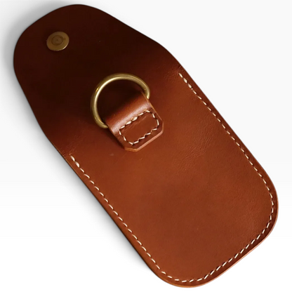 Earphone Case - Vegtan Leather