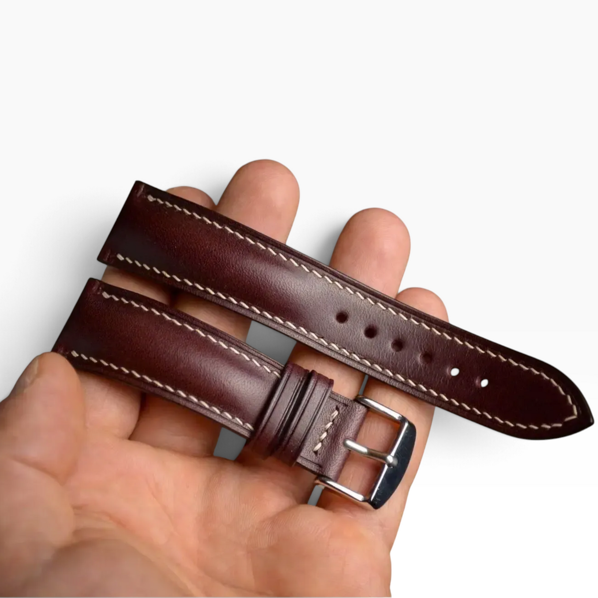 OXXEN No.71 Buttero Watch Strap – Bugundy