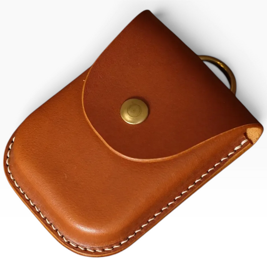 Earphone Case - Vegtan Leather