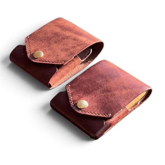 OXXEN No.97 Compact Wallet - Tabacco Brown
